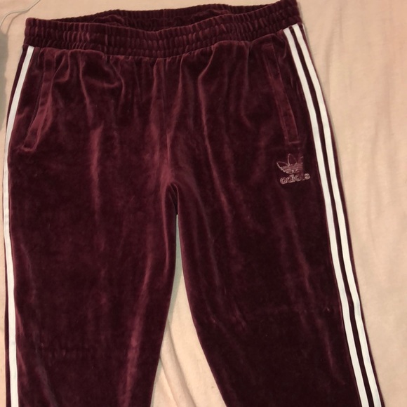 adidas velour jumpsuit